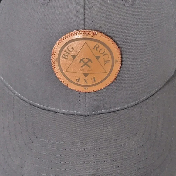 BIG Rock Exp Logo Snapback Trucker Hat Mesh Classic Fit Md/Lg Mens Cap - Picture 3 of 5